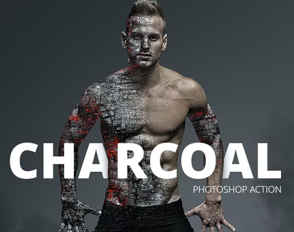 charcoal photoshop action free download